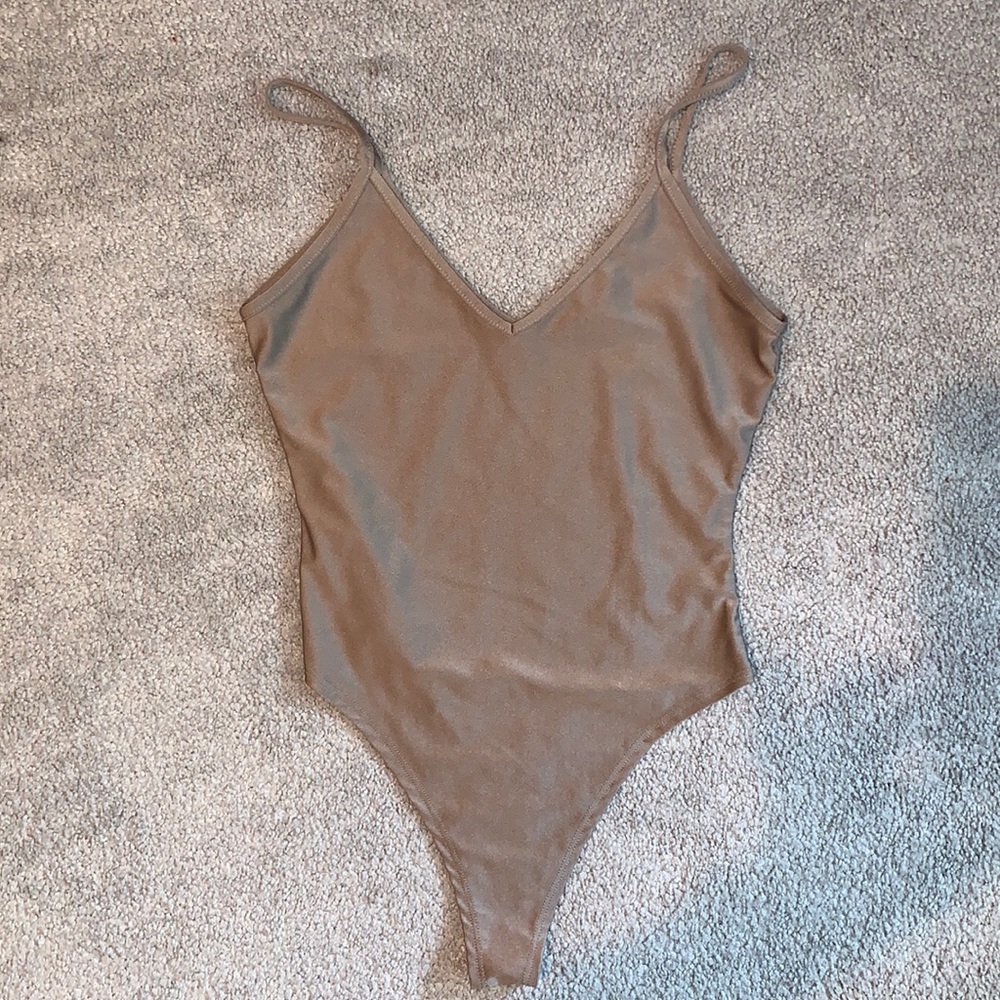 Sleek nude body suit from Tilly's